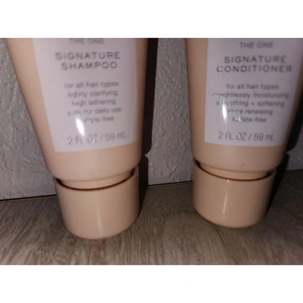 Kristin Ess One‎ Signature Shampoo and Conditioner Travel Set 2oz Each. S6